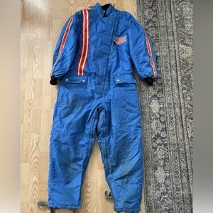 Vintage Snowmobile Suit with Polaris Patch